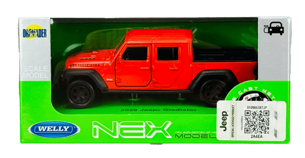 Welly 2020 Jeep Gladiator oranssi 1:34 43788