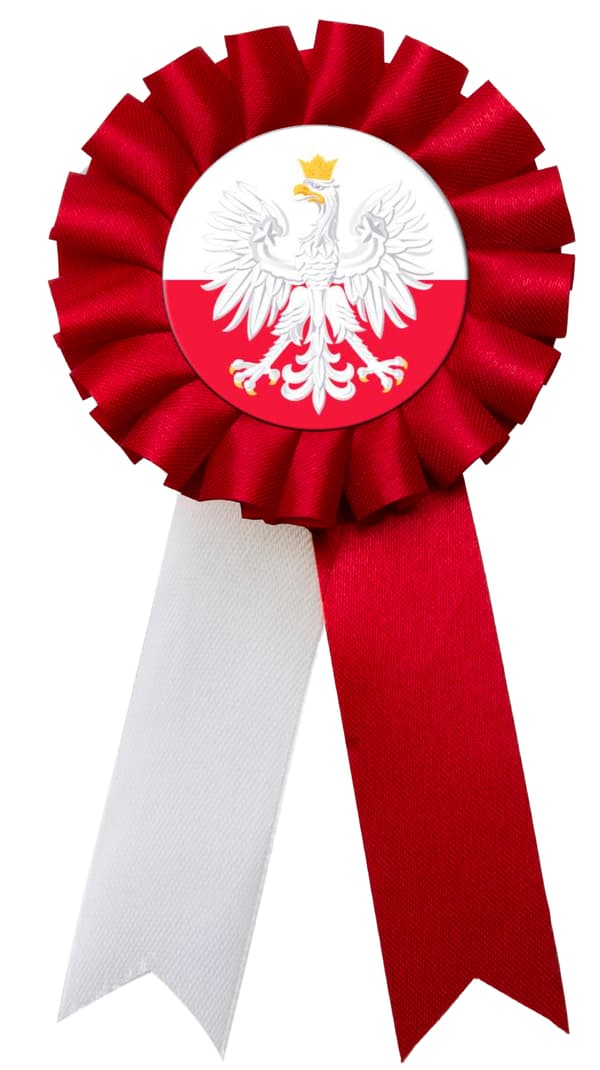 Polsk örn Cotillion -tarra 1 kpl