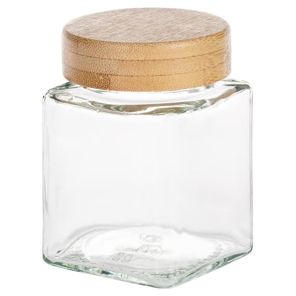 Lasinen maustesäiliö 100 ml 24 kpl + 90 tarraa