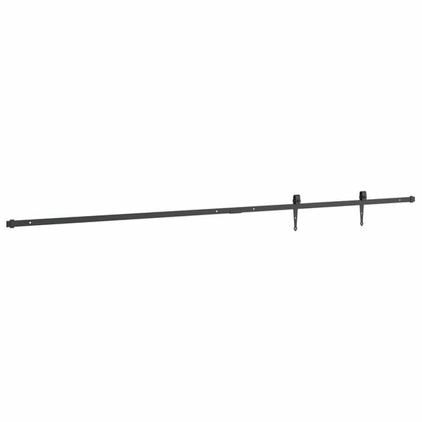 vidaXL skydedørssystem til møbler, 213 cm, kulstofstål
