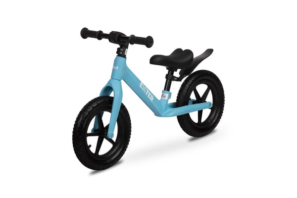 Ekstern blå løbecykel