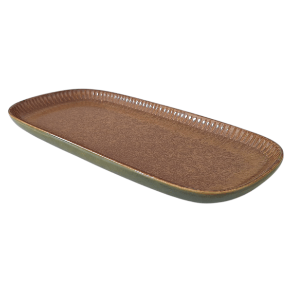 TALLRIK, SALLADSSKÅL, SUSHITALLRIK, REKTANGULÄR, KERAMIK, 30 cm