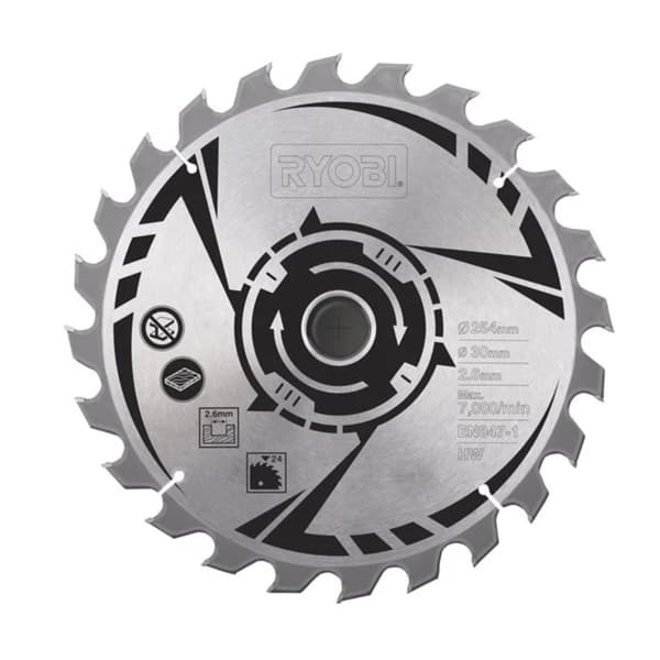 RYOBI Savklinge 254 mm med 24 hårdmetaltænder