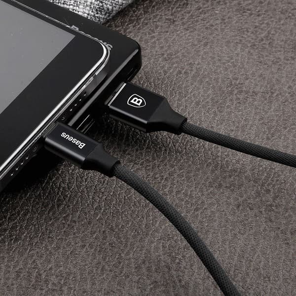 Baseus Yiven USB til Micro USB Kabel 1,5m 2A - Sort