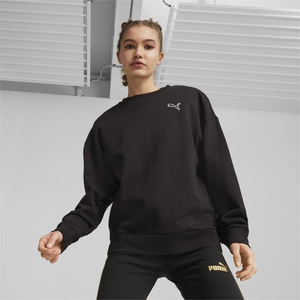 Puma BETTER ESSENTIALS TR dame sweatshirt sort 67598701 r S
