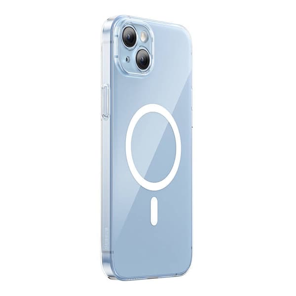Baseus Crystal Series Magnetisk Etui til iPhone 14 Plus + Hærdet Glas