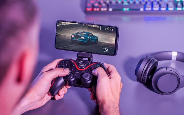 Langaton Bluetooth-ohjain älypuhelimeen PS3 PC iOS Android Rebel