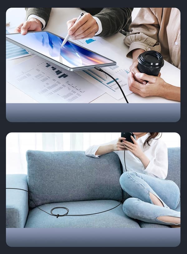 MCDODO USB-C-KAAPELI PIKALATAUS SAMSUNG APPLE USB TYPE C 5A 240W 1M