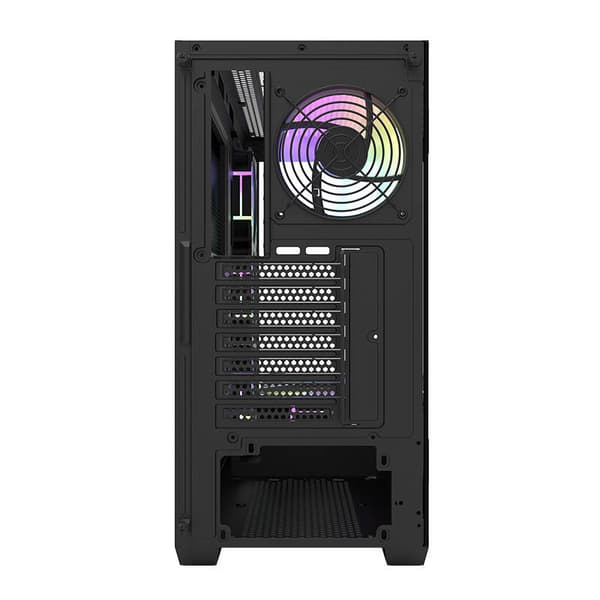 Darkflash DS900 datorchassi (svart) + 7 ARGB-fläktar