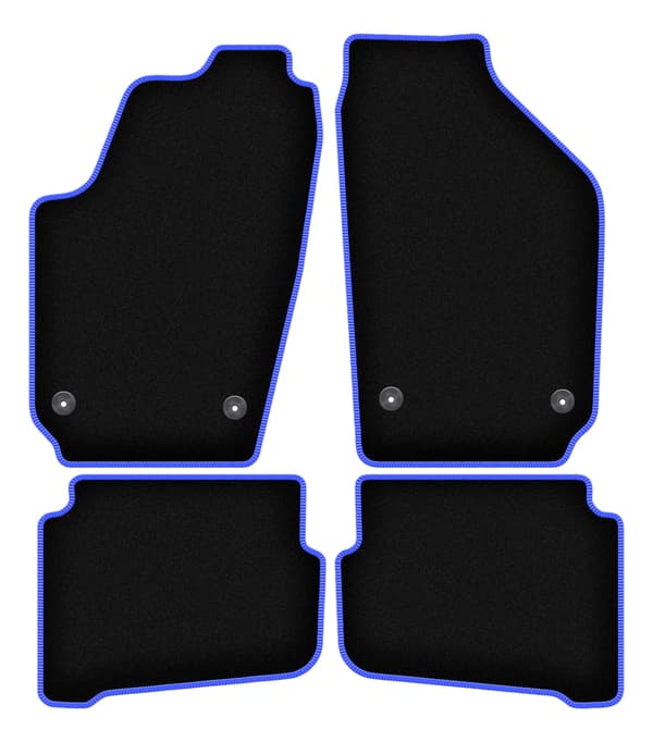 Bilmåtter CARLUX-BLUE til: Volkswagen Fox hatchback (2005-2011)