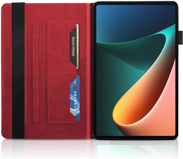 OPPO PAD WIFI 11' TABLETIN SUOJA LÄPPÄLLÄ, PUNAINEN EKONAHKA