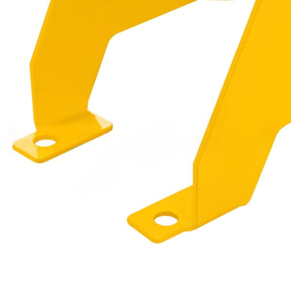 Mega-M frontstødamper til ramme H-40 cm W-16 cm G-30 cm gul universel
