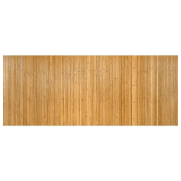 vidaXL Rektangulär matta, naturlig, 80x200 cm, bambu