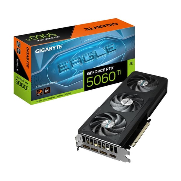 Gigabyte RTX 5060 Ti EAGLE MAX OC 8GB Grafikkort