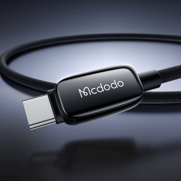 MCDODO Laddkabel USB-C för iPhone Blixtsnabb Laddning 1M LED