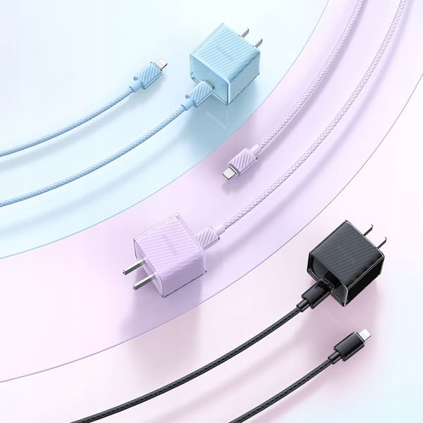 MCDODO USB-C LIGHTNING-LADDNINGSKABEL FÖR IPHONE 12 13 14 PRO 1M BLÅ