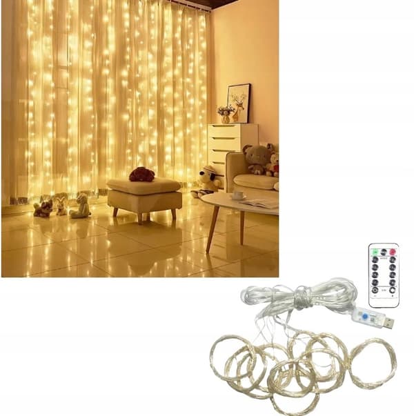 Lysgardin 300 LED