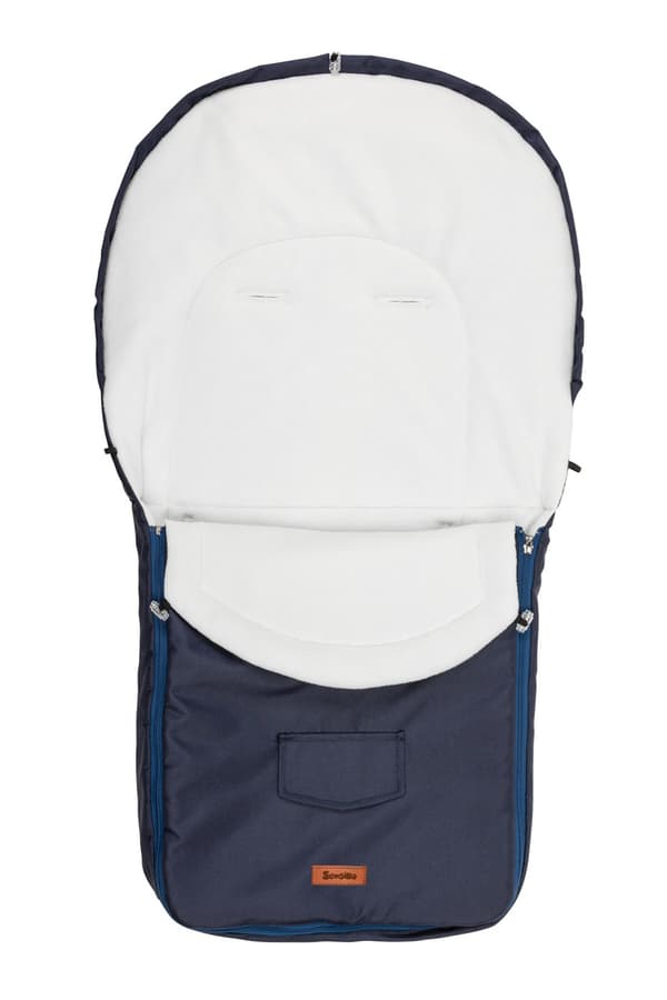 Polar marinblå sovsäck för barnvagn (95x40)