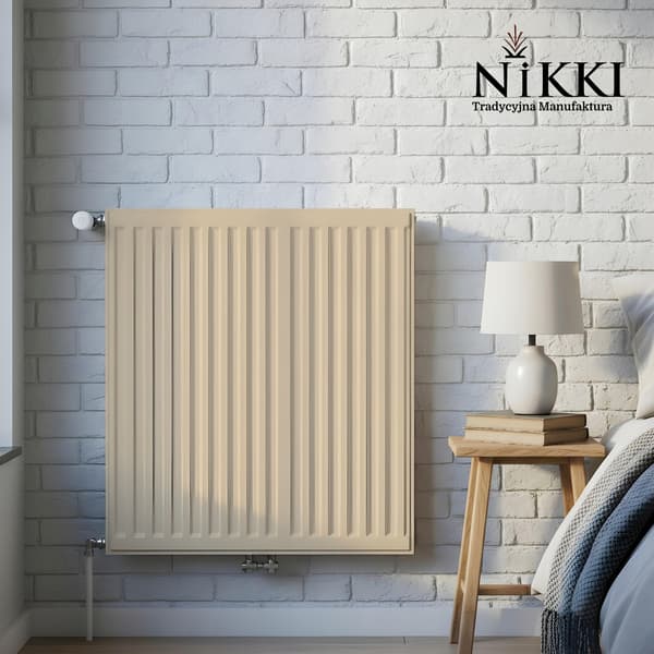 Radiatorfärg Antikorrosiv Resistent 1L Matt Krembeige 3i1
