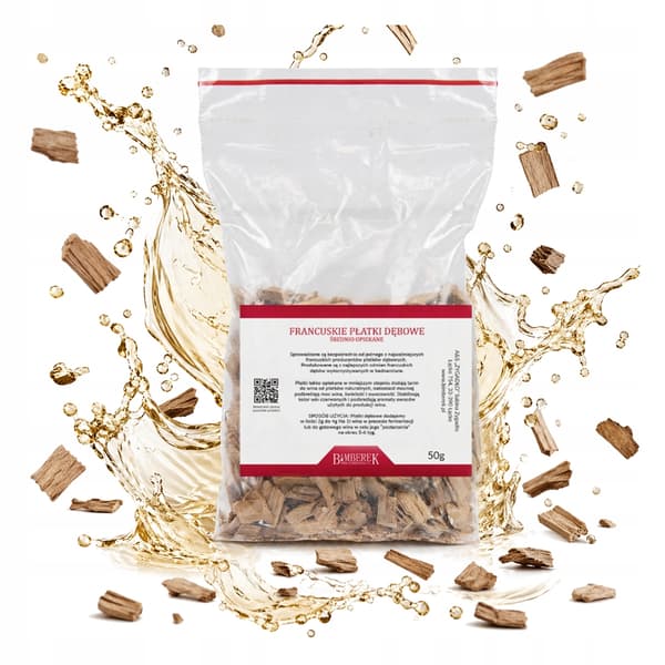MEDIUMRISTEDE FRANSK EGEFLAK 50G FOR BEDRE SMAG OG AROMA TIL VIN