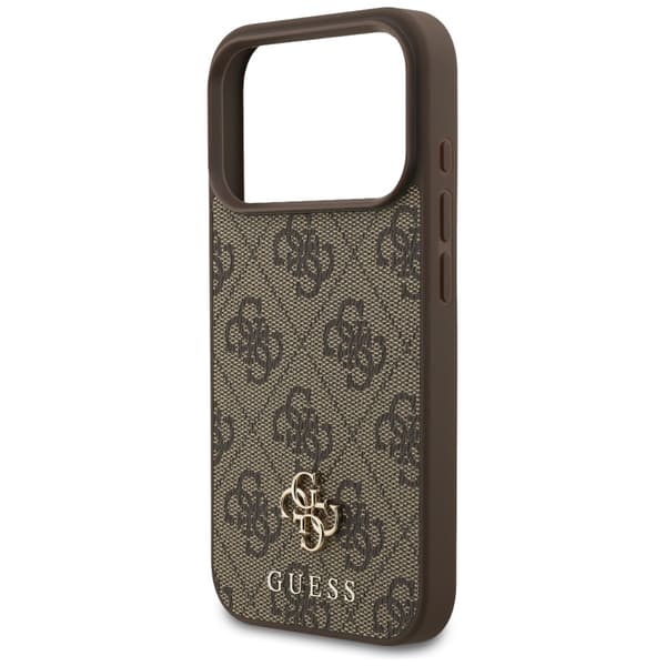 Guess 4G Small Classic Logo MagSafe-etui til iPhone 17 Pro brystplade