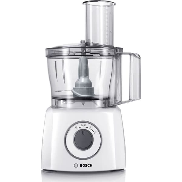 Bosch MCM3200W foodprocessor, 800 W, 2,3 l skål, 1 l blender