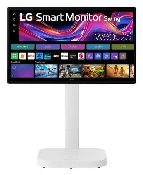 LG Smart 32U889SA-W 31,5 tums 4K UHD IPS-skärm webOS Bluetooth vit