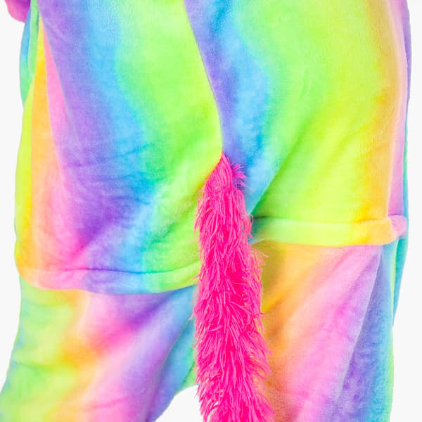 Gul kostym onesie regnbåge pegasus kostym onesie regnbåge pegasus - L