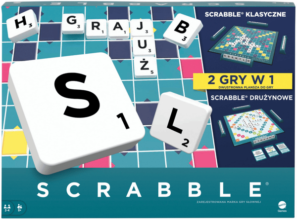 MATTEL SCRABBLE-spil, original version, ref. HXM53 /6