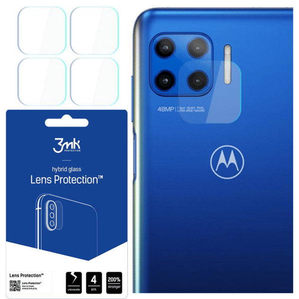 Motorola Moto G 5G Plus - 3mk Linsskydd