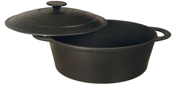 Støbejerns stegepande 29 cm 4,5 l Kinghoff KH-2255