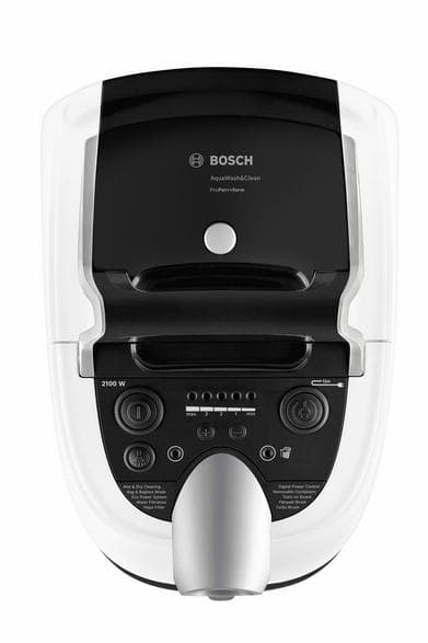 Vaskestøvsuger BOSCH BWD421PRO AquaWash&Clean HEPA Hvid-sort