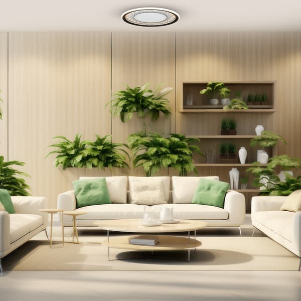 NEST LED-KATTOVALAISIN MUSTA MILAGRO ML0523