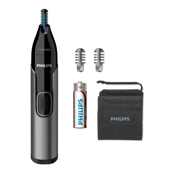 PHILIPS Næsetrimmer serie 3000 NT3650/16 Sort