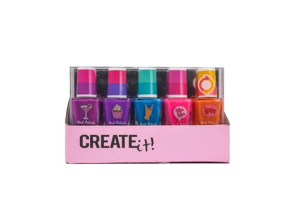 SKAPA DET! Nagellacksfärg 5-pack 84148
