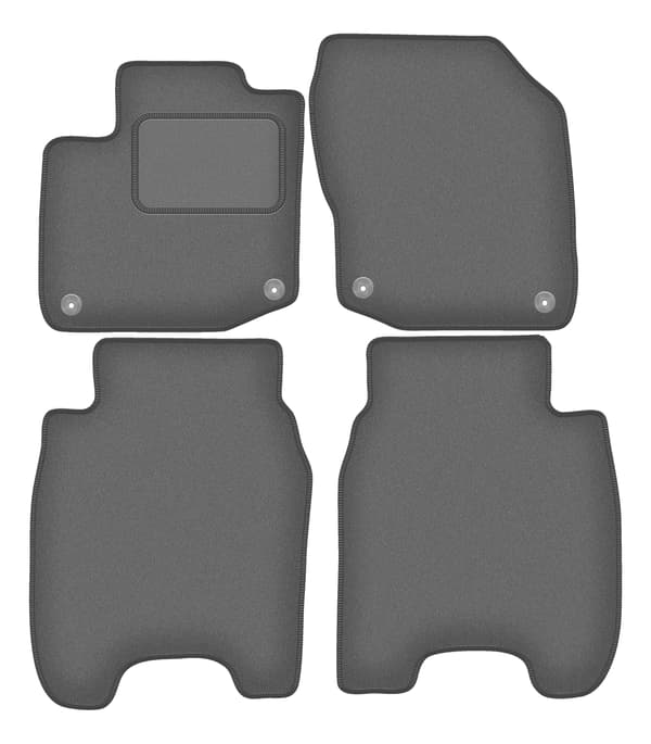 Velourgrafiittiset auton matot: Honda Civic IX hatchback (39cm) (2012-)