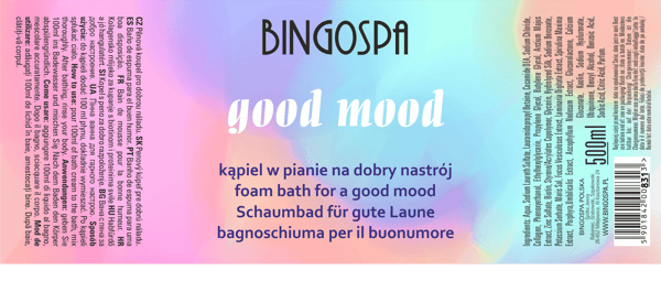 Skumbad för gott humör 500 ml