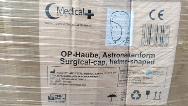 Skyddsmössa typ ASTRO PP blå - 10 st