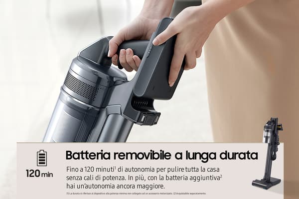 Samsung Jet 95 VS20C9554TK/WA pystyimuri, 580 W