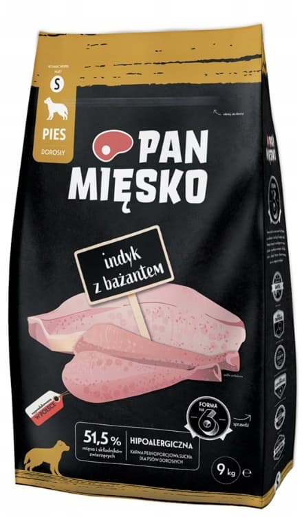 Tørfoder til hunde Mr. Meat Kalkun Fasan 9 kg Små racer