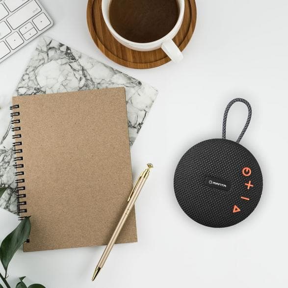 Trådløs Bluetooth-højtaler MANTA SPK02GO Sort-orange