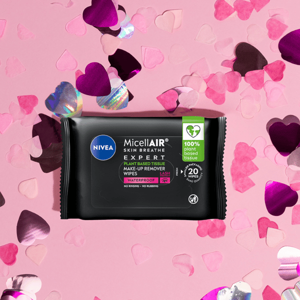 NIVEA Professionelle makeup-fjernerbørster - vandfast makeup 20 stk