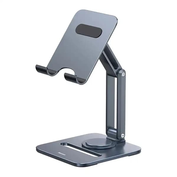 Baseus kokoontaitettava metallinen tablettiteline (harmaa)