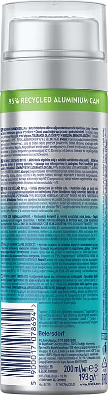 NIVEA Fresh Kick barberskum 200 ml