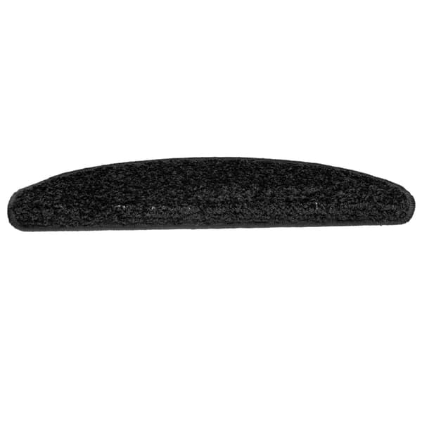 vidaXL trappetrin, 10 stk., 65x21x4 cm, sort