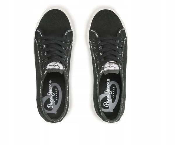 PEPE JEANS BRADY RIB DAMESKO SORTE LAVESNEAKERS 37 A_D