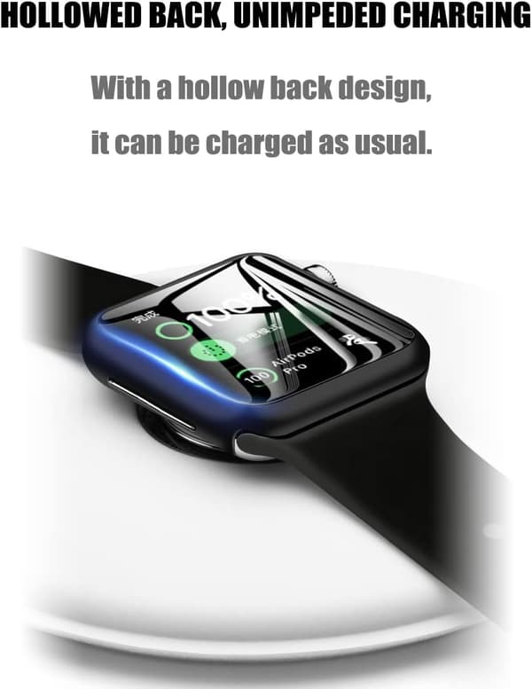 APPLE WATCH SERIES 7 45MM SUOJAKUORI TUMMANHARMAA