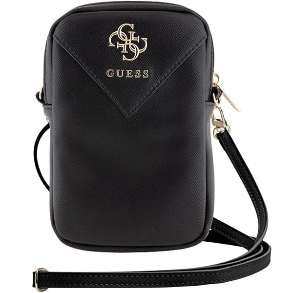 Guess Torebka GUWBZPGSTEGKzarny/sort Zip Triangle 4G