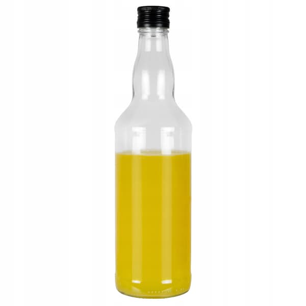 50x Monopol glasflaskor 0,5l för vodka, Monopol glasflaska 500ml