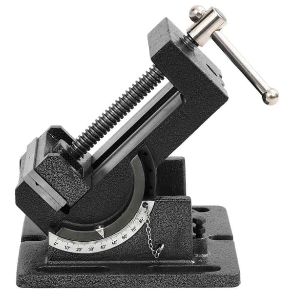 vidaXL Tiltbart manuellt skruvstäd 110 mm